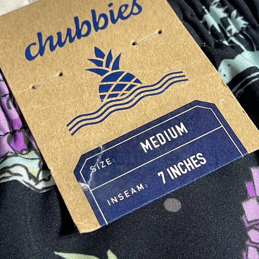 Nwt Chubbies The History Lessons Dino Swimtrunks M - image 4